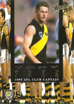 1995 Select AFL - Club Captain #CC13 Tony Free Front